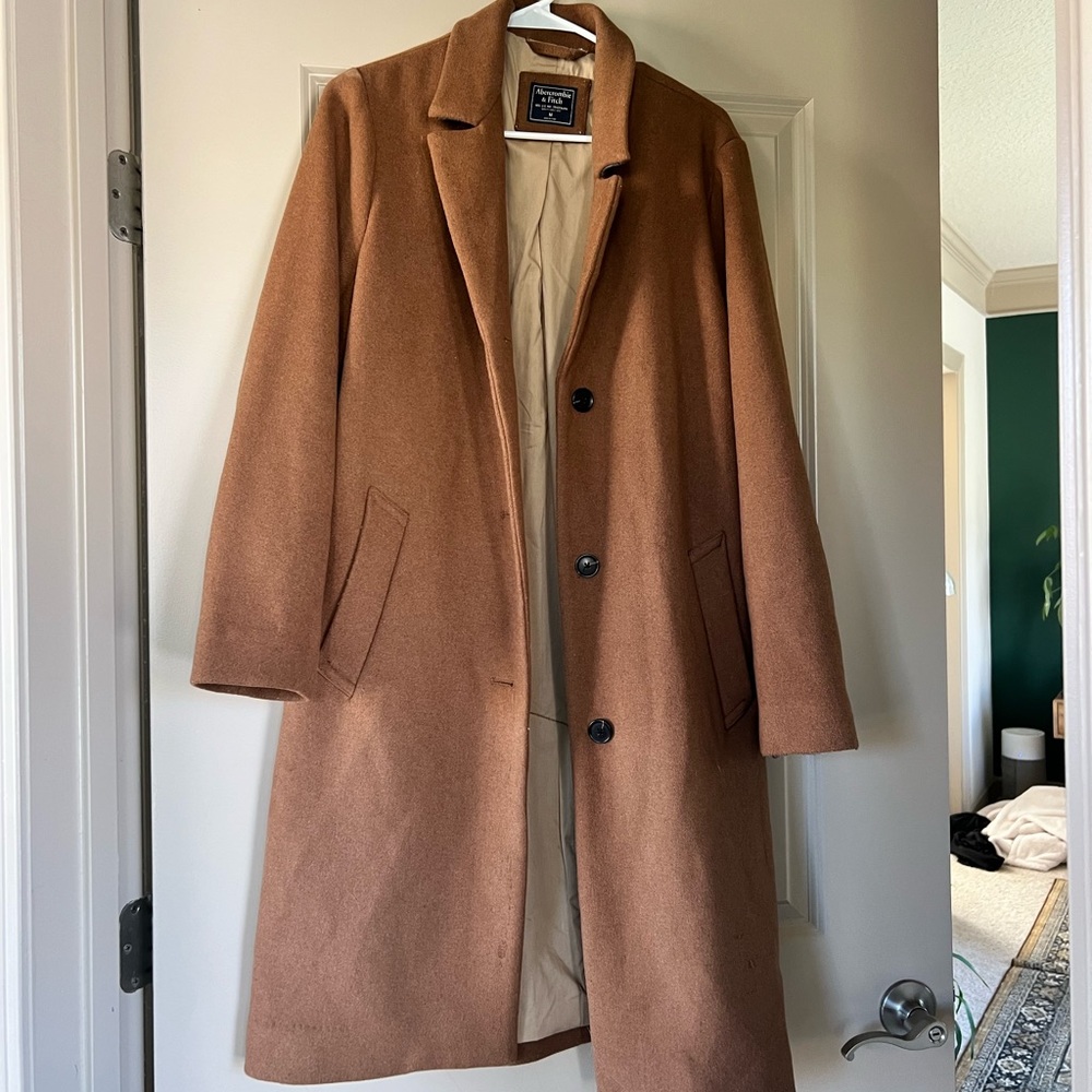 Abercrombie Wool Blend Coat